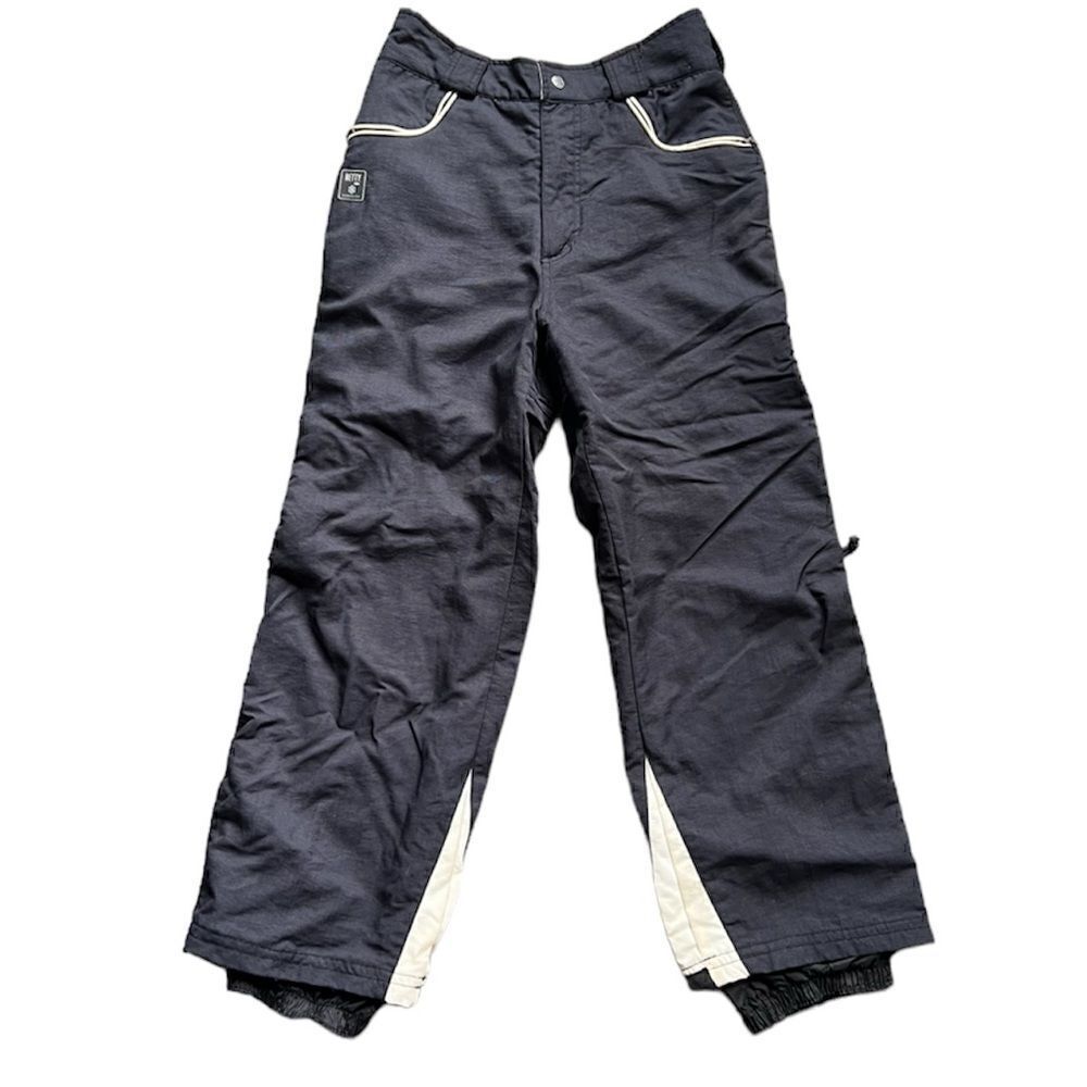 Betty Rides Women’s Ski Pants Snowboard Gear Black Off White Size Medium